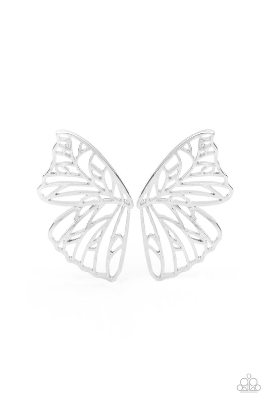 Butterfly Frills - Silver 💕0778